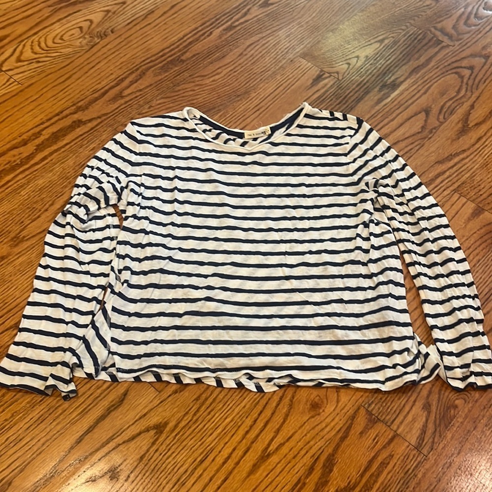 Rag & Bone Woman’s Stripe Long Sleeve Size XXS